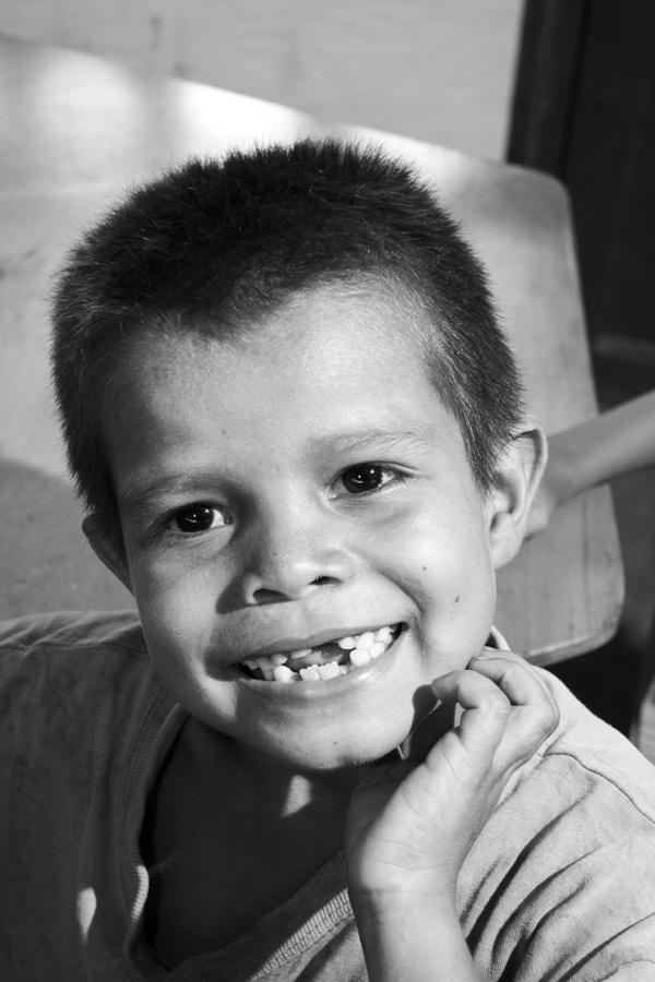 Retrato de un Niño Sonriente