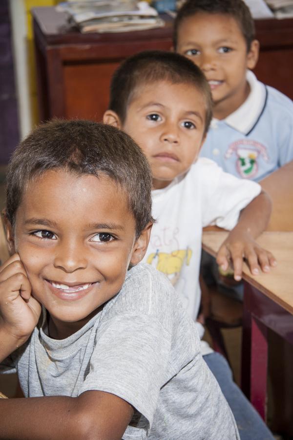 Retrato de un Niño Sonriente