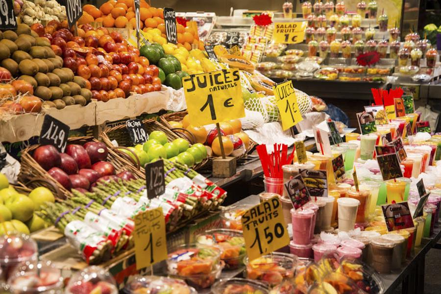 Mercado de San Jose, La Boqueria, Barcelona, Catal...