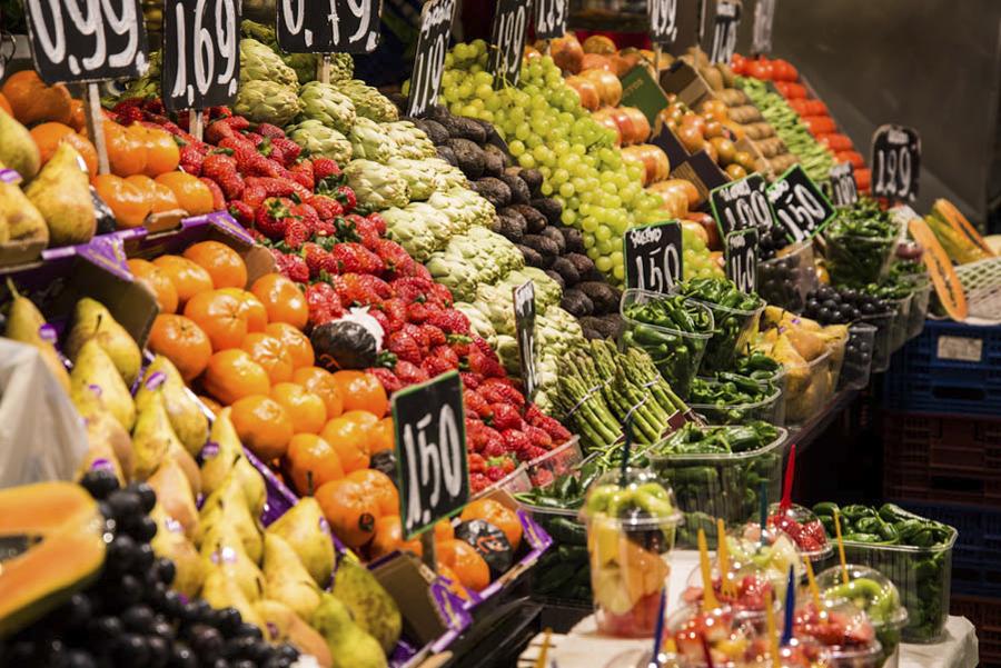 Mercado de San Jose, La Boqueria, Barcelona, Catal...