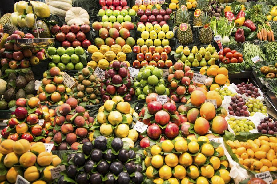 Mercado de San Jose, La Boqueria, Barcelona, Catal...