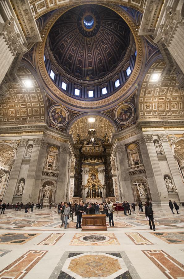 Basilica de San Pedro; Ciudad del Vaticano, Roma, ...