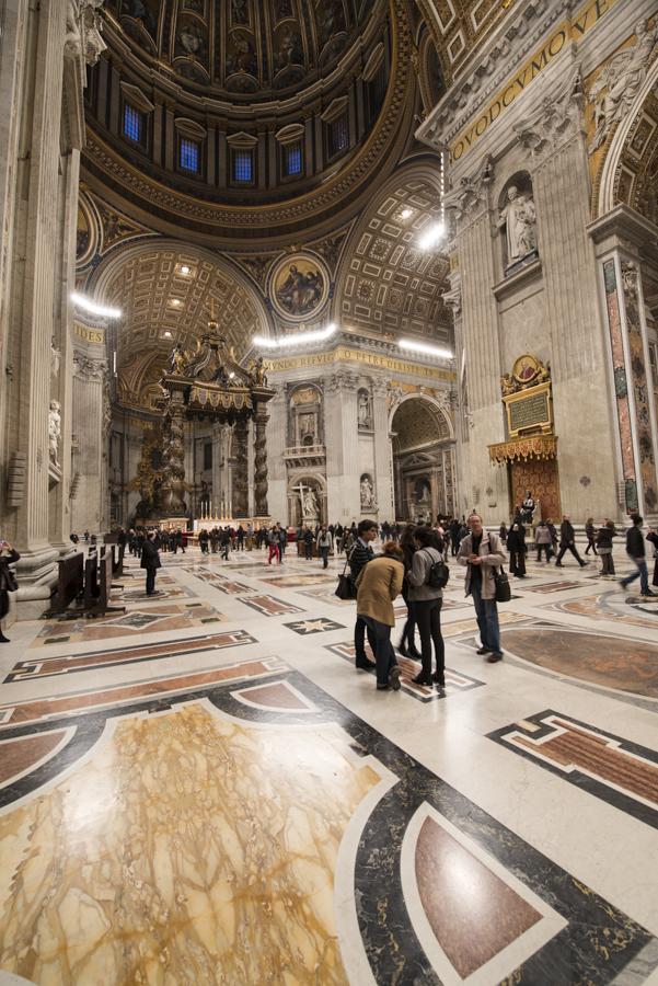 Basilica de San Pedro; Ciudad del Vaticano, Roma, ...