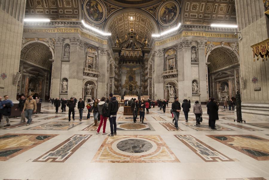 Basilica de San Pedro; Ciudad del Vaticano, Roma, ...