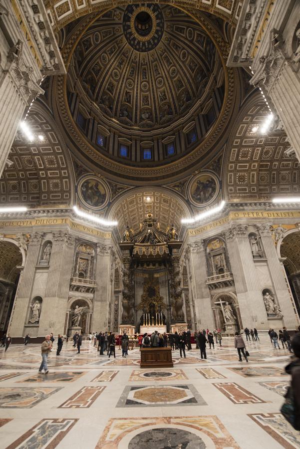 Basilica de San Pedro; Ciudad del Vaticano, Roma, ...