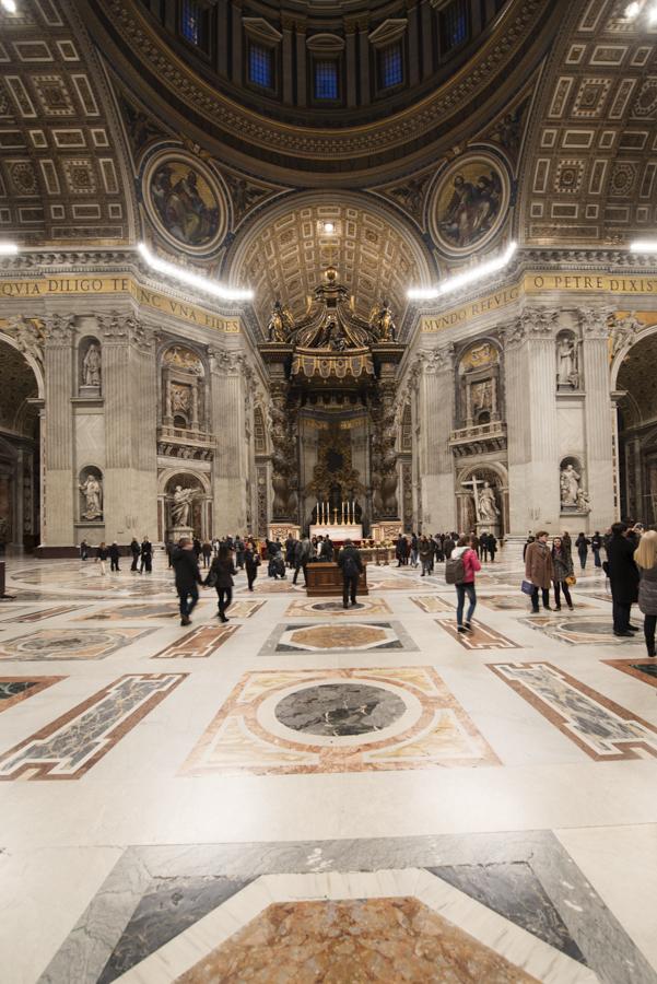 Basilica de San Pedro; Ciudad del Vaticano, Roma, ...