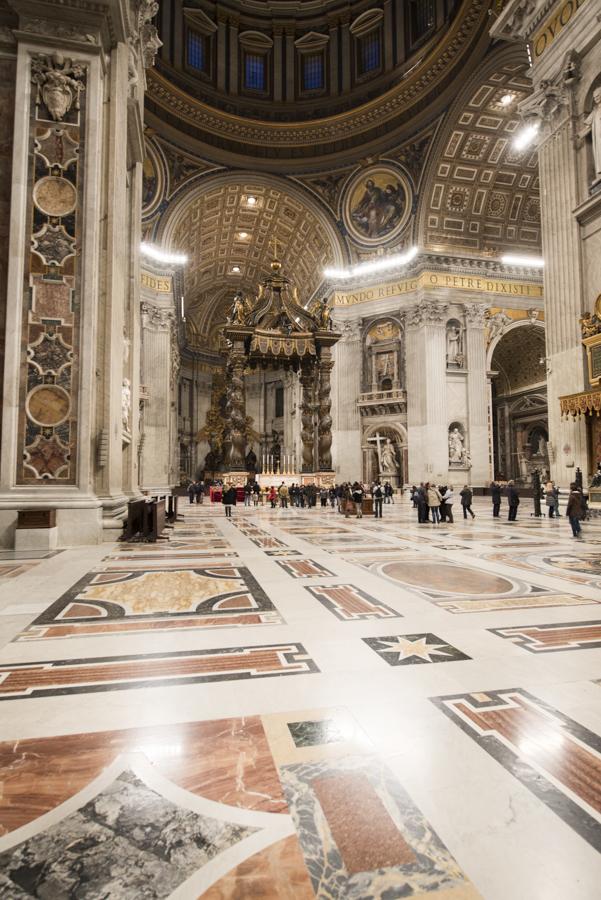 Basilica de San Pedro; Ciudad del Vaticano, Roma, ...