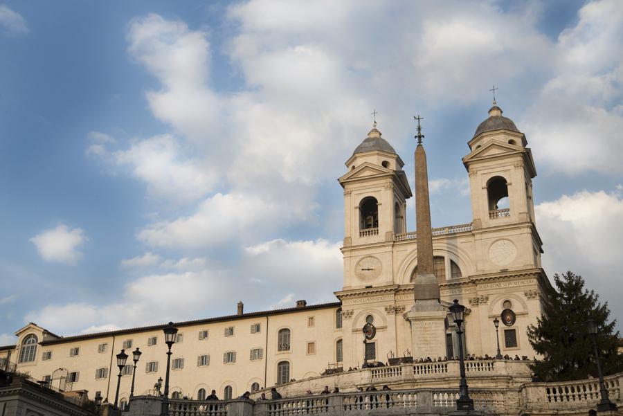 Church of the Trinita dei Monti, Rome, Lazio, Ital...