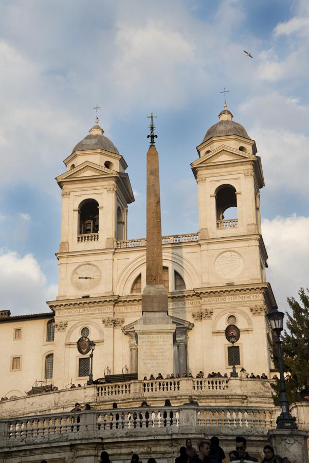 Church of the Trinita dei Monti, Rome, Lazio, Ital...