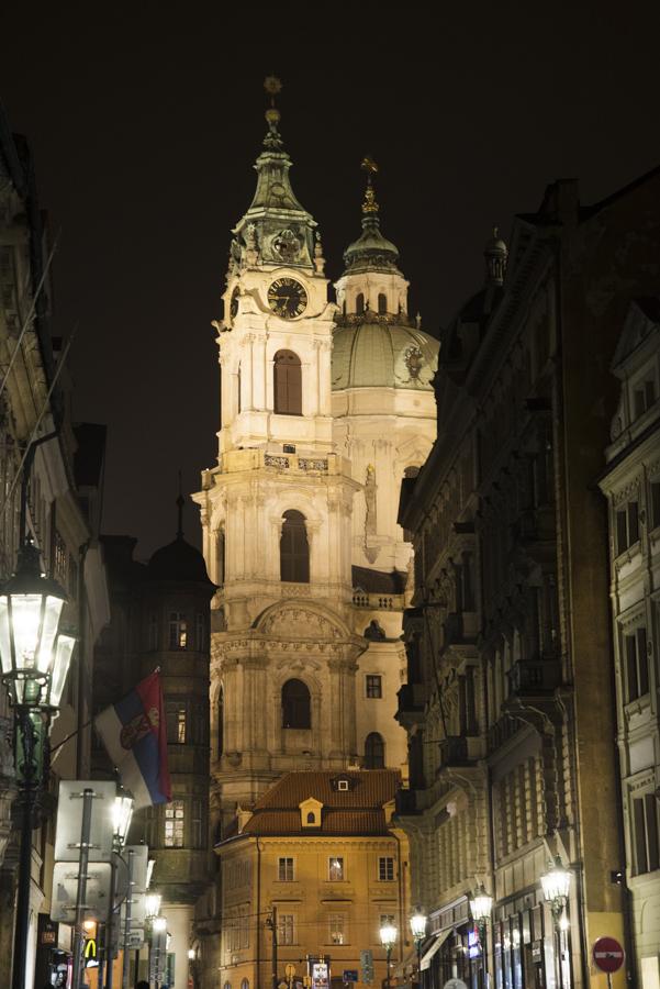 Iglesia de San Nicolas, Praga, Republica Checa, Eu...