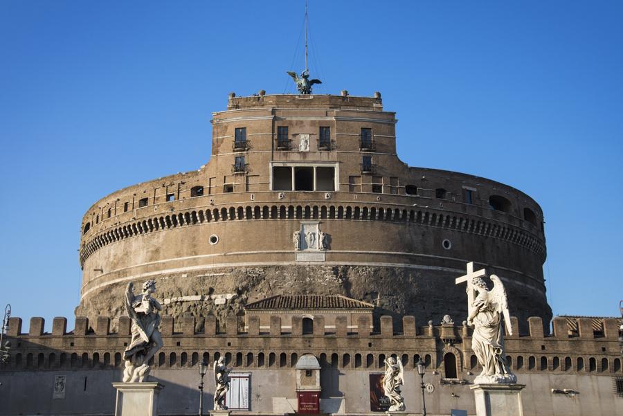 Castillo de Sant'Angelo, Roma, Lacio, Italia, Euro...