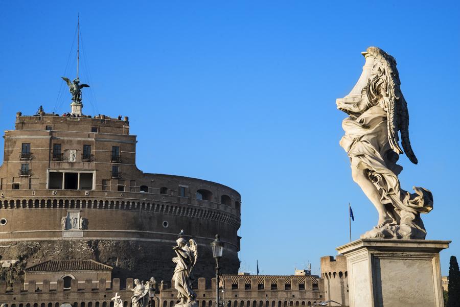 Castillo de Sant'Angelo, Roma, Lacio, Italia, Euro...