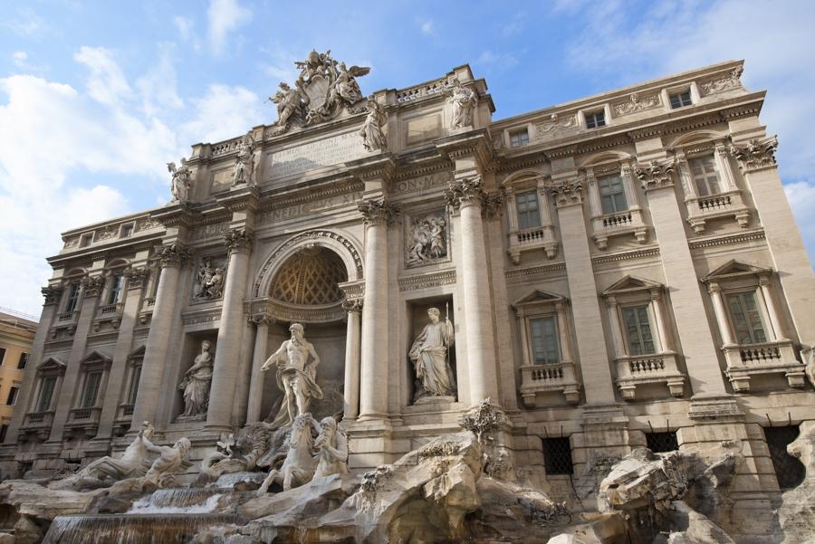 Fuente de Trevi; Roma, Lacio, Italia, Europa Occid...