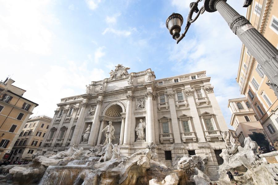 Fuente de Trevi; Roma, Lacio, Italia, Europa Occid...