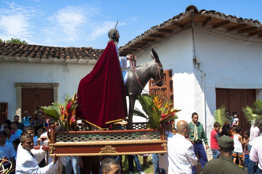 Procesion de Semana santa en Santa fe de Antioquia...