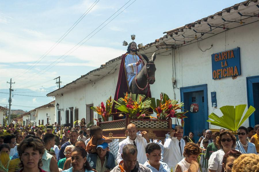 Procesion de Semana santa en Santa fe de Antioquia...