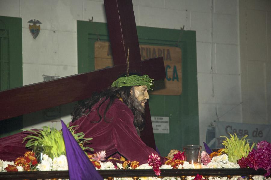 Imagen religiosa de la procesion de Semana santa d...