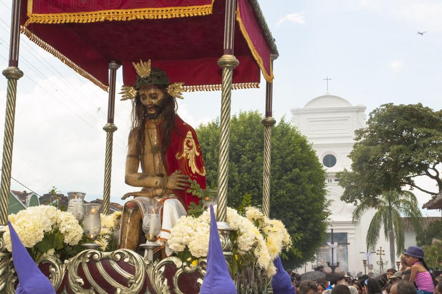 Imagen religiosa de la procesion de Semana santa, ...