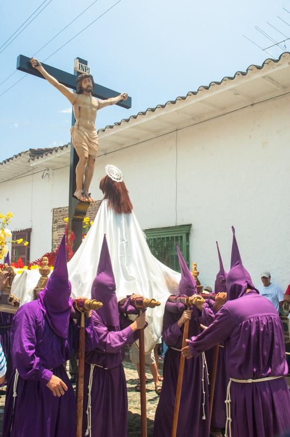 Paso de semana santa, Santa fe de Antioquia, Colom...