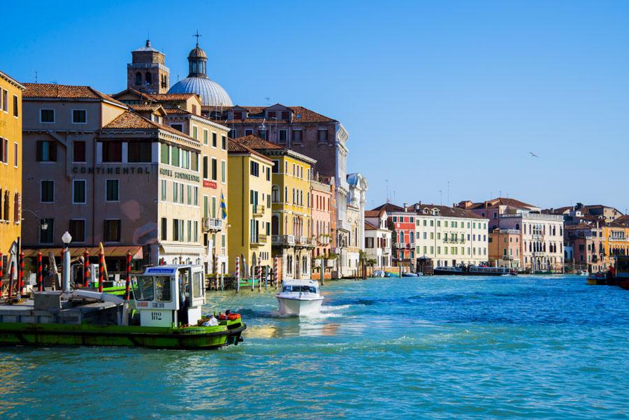 Gran Canal, Venecia, Veneto, Italia, Europa Occide...