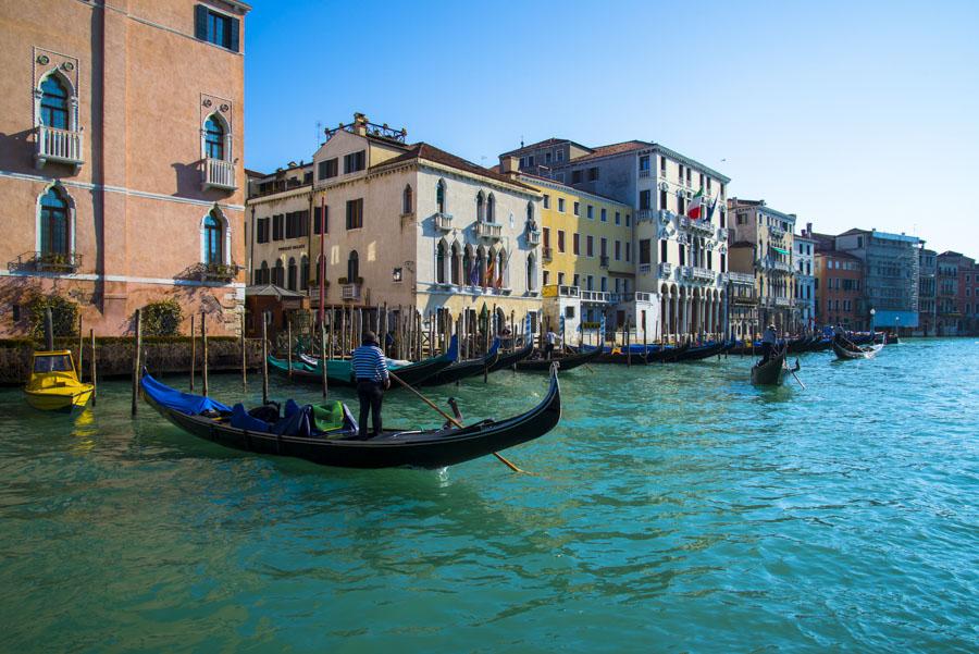 Gran Canal, Venecia, Veneto, Italia, Europa Occide...