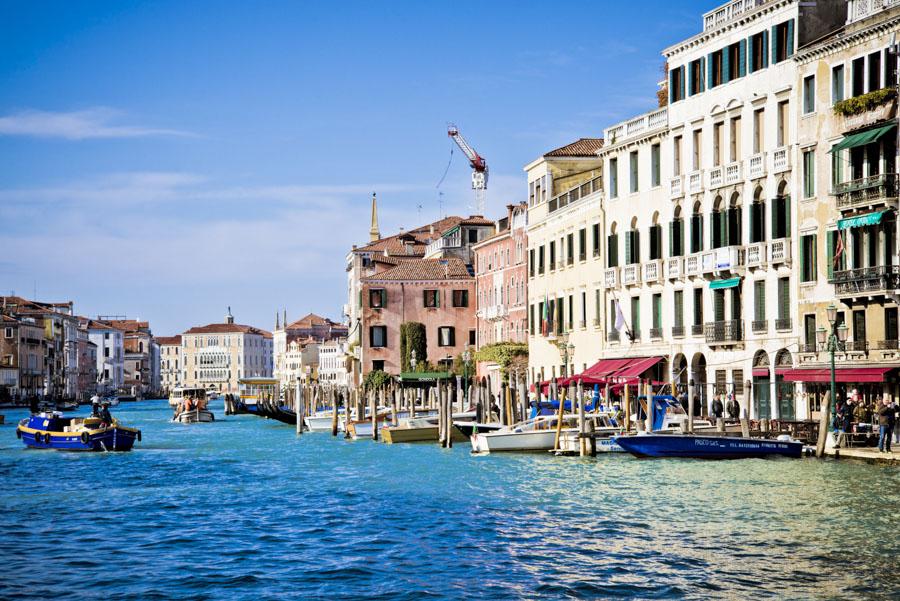 Gran Canal, Venecia, Veneto, Italia, Europa Occide...