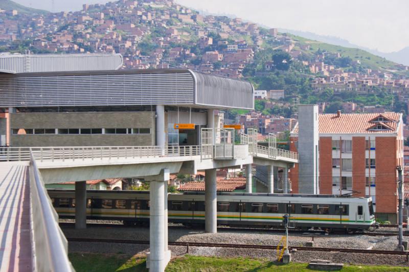 Estacion San Javier, Medellin, Antioquia, Colombia