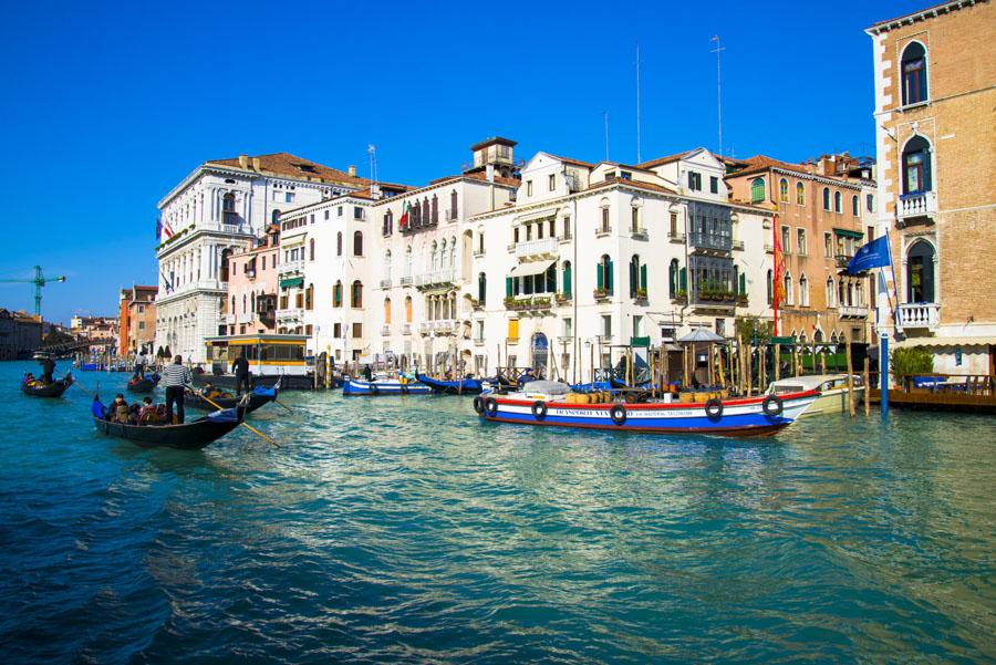 Gran Canal, Venecia, Veneto, Italia, Europa Occide...