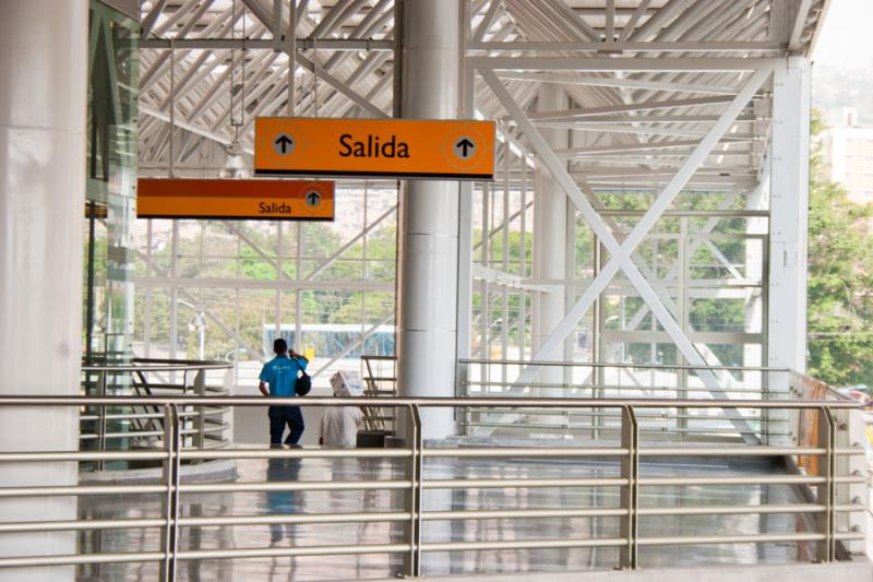 Estacion San Javier, Medellin, Antioquia, Colombia