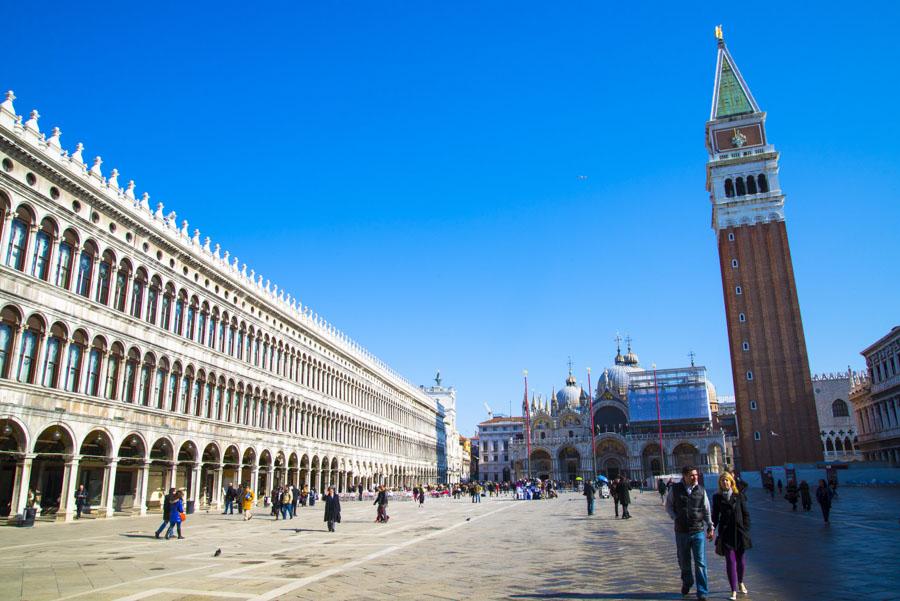 Plaza de San Marcos, Venecia, Veneto, Italia, Euro...