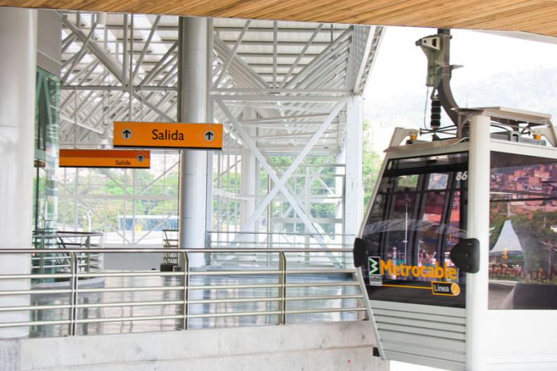 Estacion San Javier, Medellin, Antioquia, Colombia