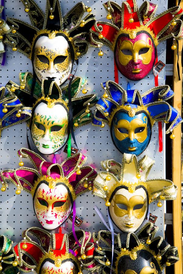 Mascaras del Carnaval de Venecia, Venecia, Veneto,...