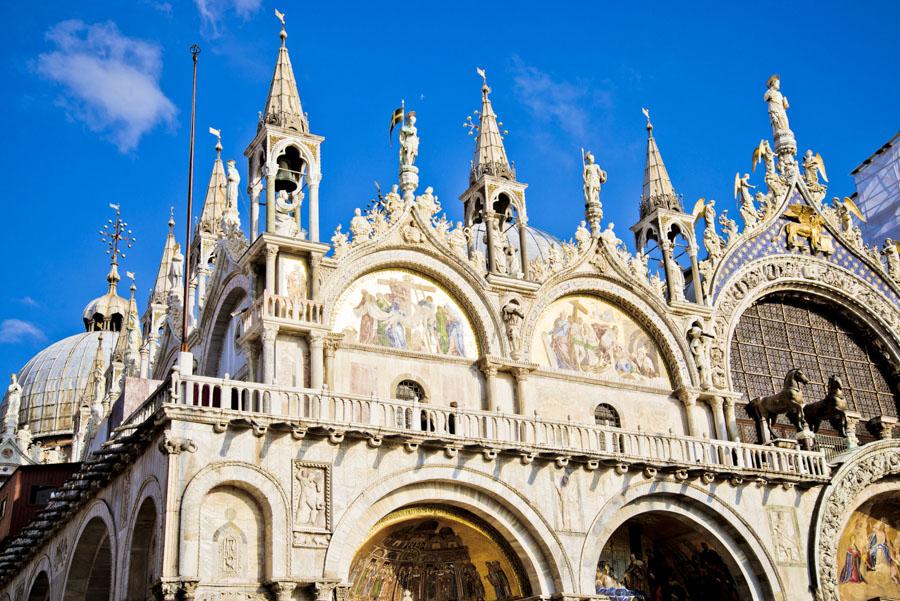 Basilica de San Marcos, Venecia, Plaza San Marcos,...