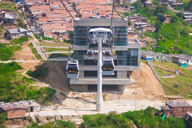 Estacion San Javier, Medellin, Antioquia, Colombia