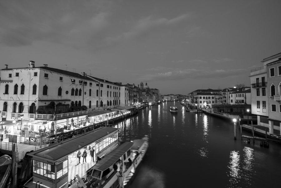 Ataradecer Gran Canal, Venecia, Veneto, Italia, Eu...