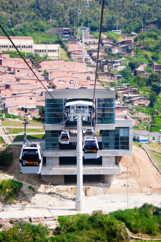 Estacion San Javier, Medellin, Antioquia, Colombia