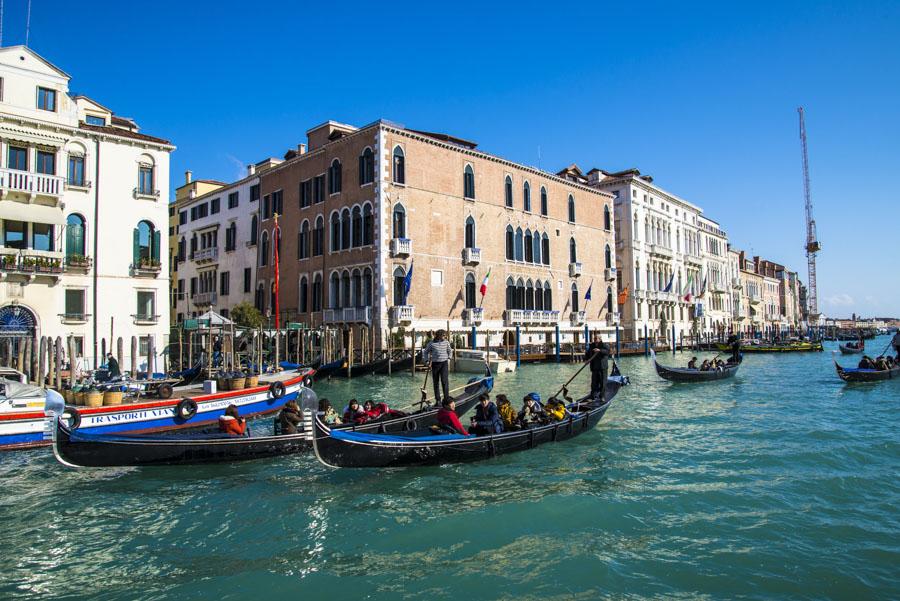 Gran Canal, Venecia, Veneto, Italia, Europa Occide...