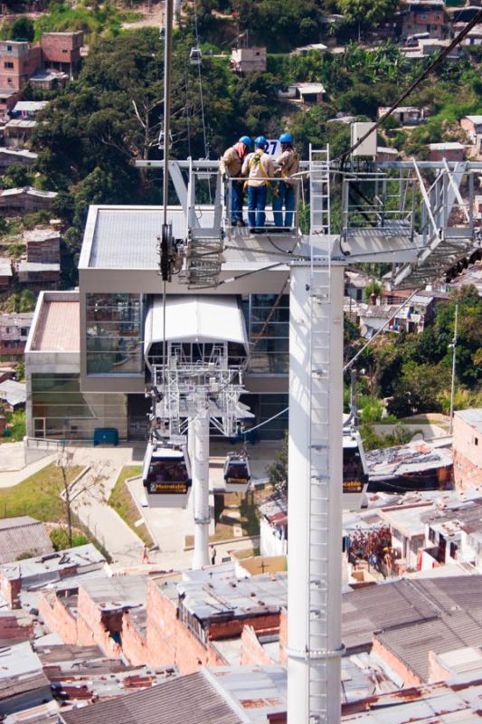 Estacion San Javier, Medellin, Antioquia, Colombia