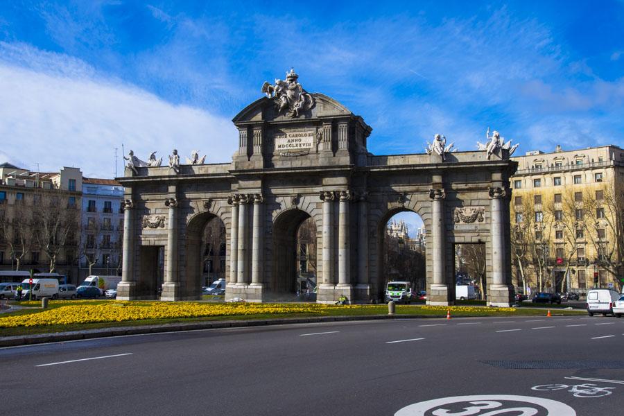 Puerta de alcala, Plaza de la Independencia, Madri...
