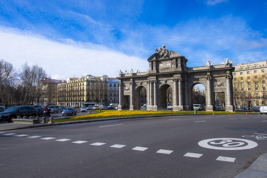 Puerta de alcala, Plaza de la Independencia, Madri...