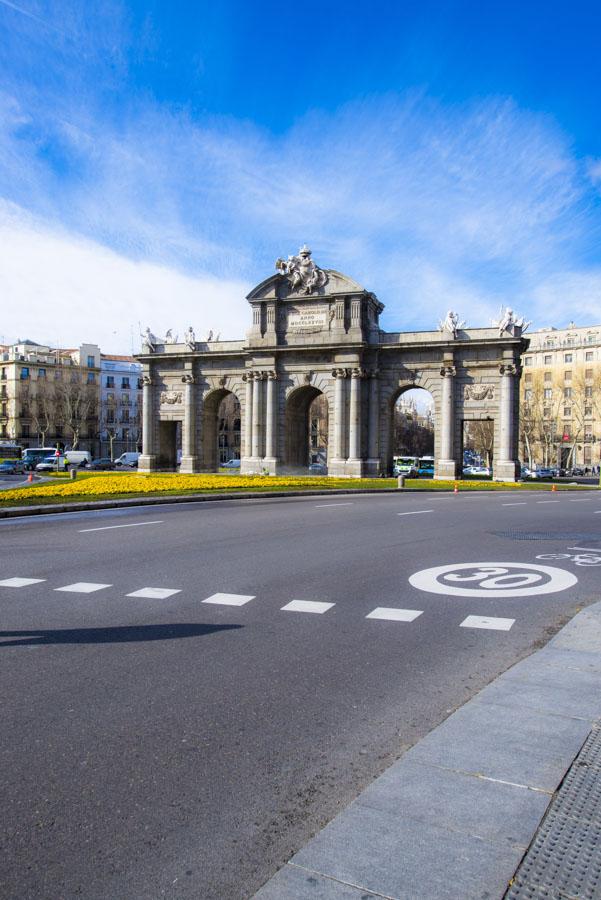 Puerta de alcala, Plaza de la Independencia, Madri...