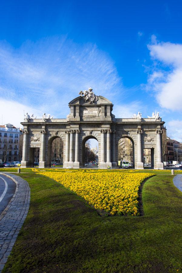 Puerta de alcala, Plaza de la Independencia, Madri...