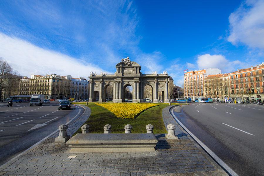 Puerta de alcala, Plaza de la Independencia, Madri...