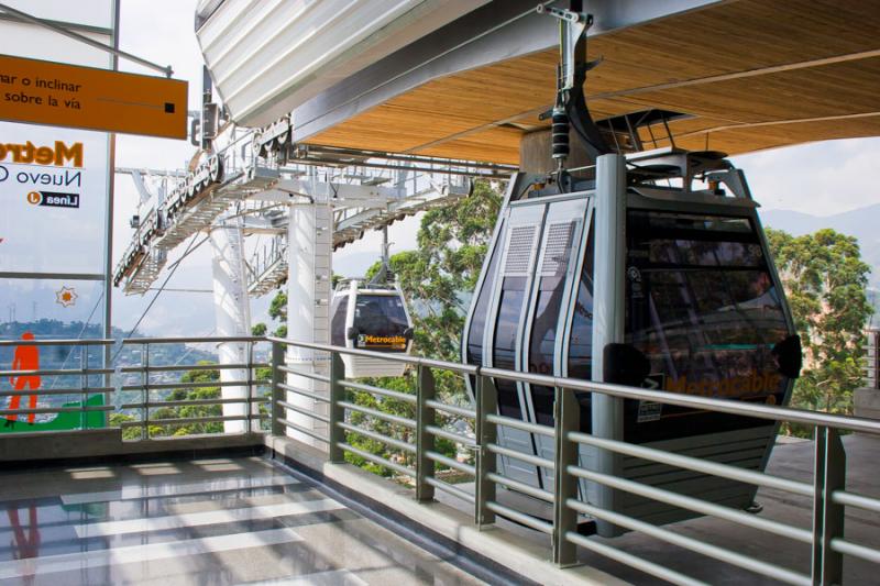 Estacion San Javier, Medellin, Antioquia, Colombia