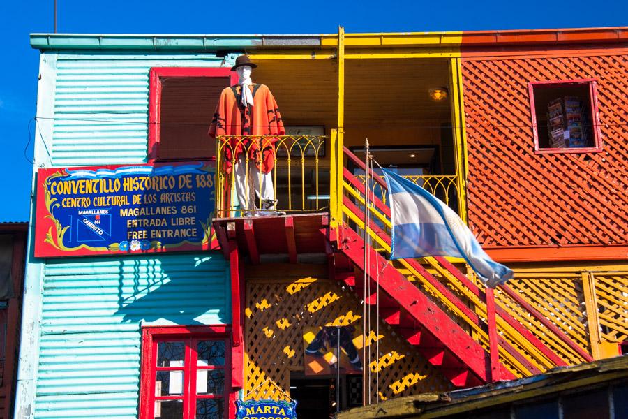 Caminito, La Boca, Buenos Aires, Argentina, Sur Am...