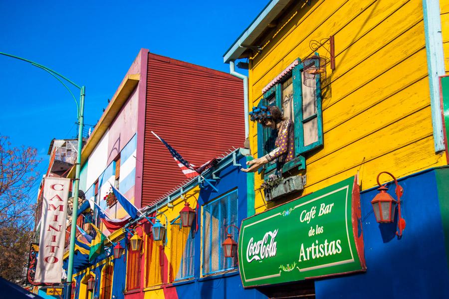 Caminito, La Boca, Buenos Aires, Argentina, Sur Am...