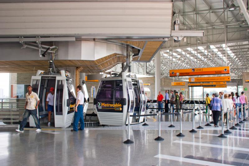 Estacion San Javier, Medellin, Antioquia, Colombia