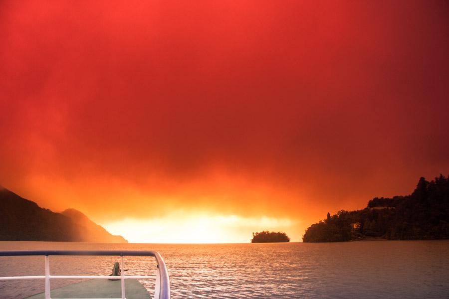 Lago Todos los Santos, Chile, Santiago de Chile, S...