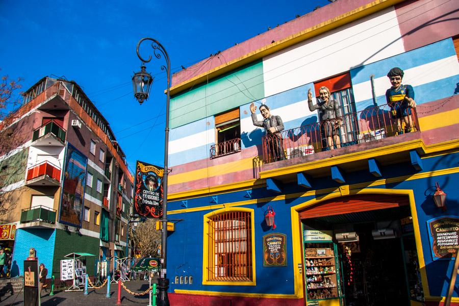 Caminito, La Boca, Buenos Aires, Argentina, Sur Am...