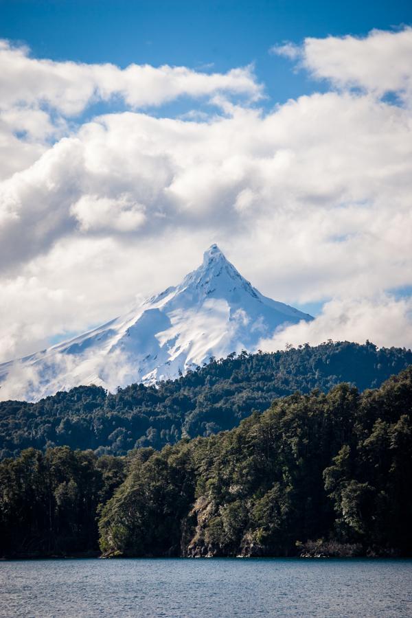 Volcan Puntiagudo, Lago de Todos los Santos, Chile...